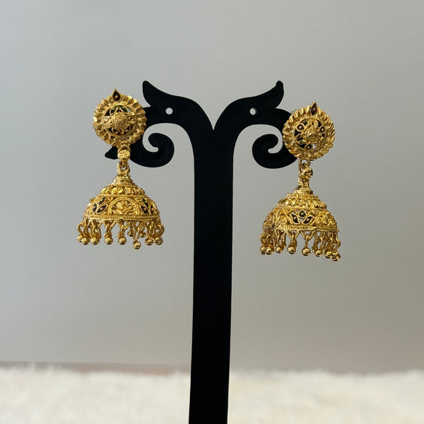 Gold Jhumka - JHG0009