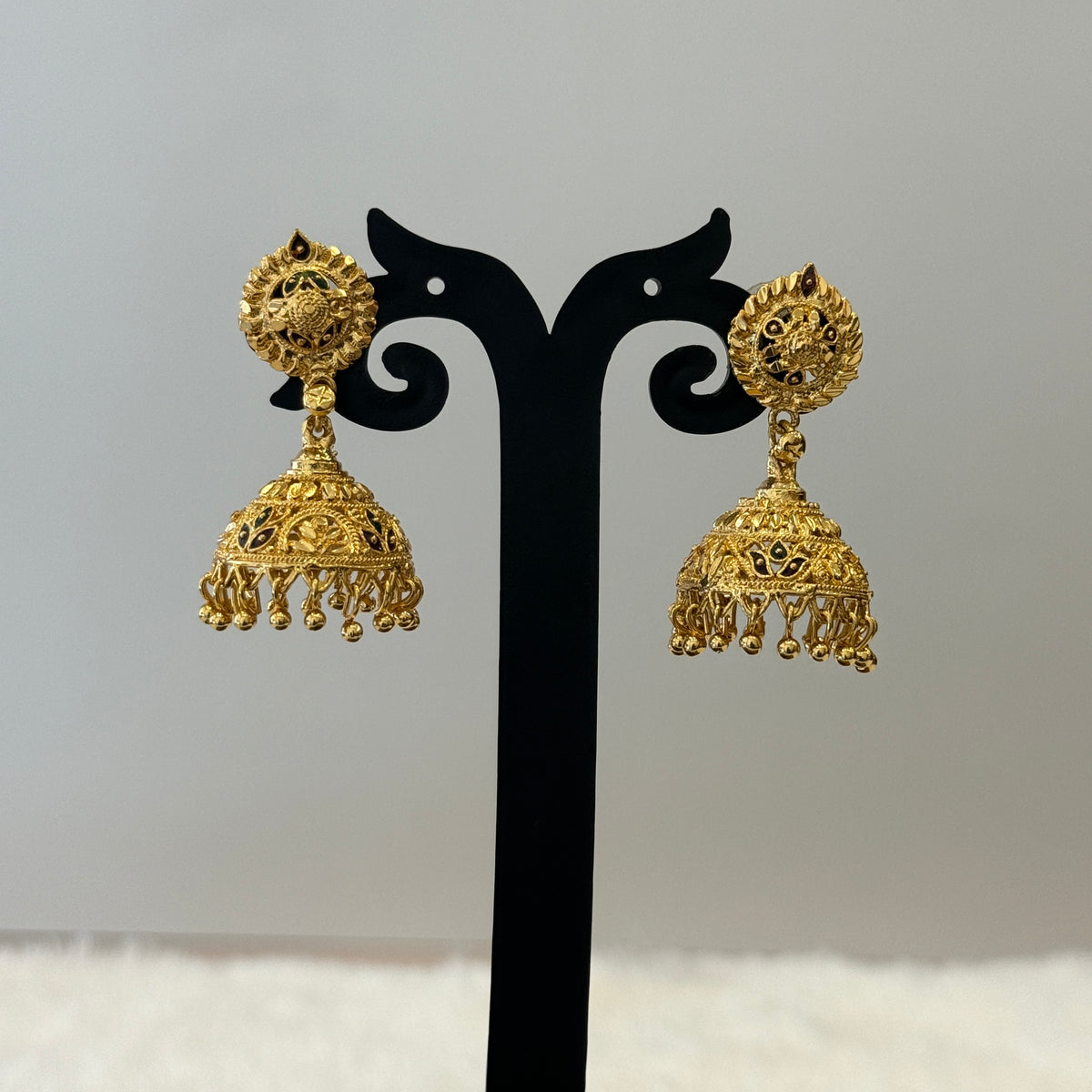 Gold Jhumka - JHG0009