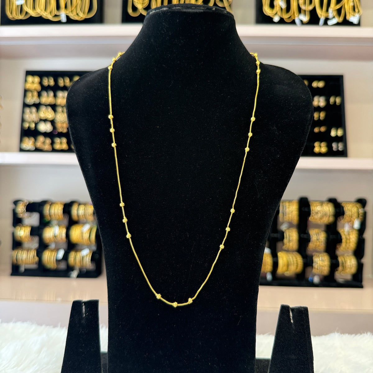Gold Long Chain - Thin
