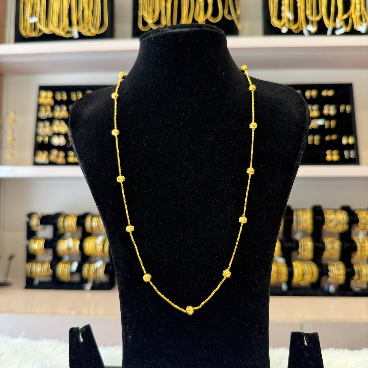 Gold Long Chain - Thin