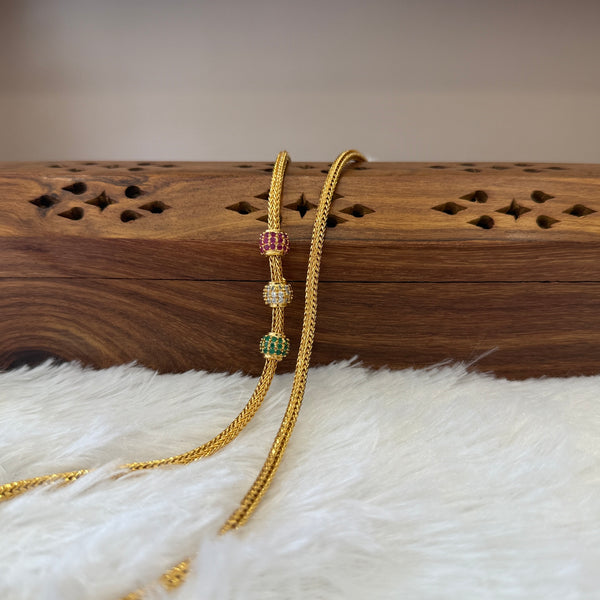 Gold Mugappu Kodi Stone