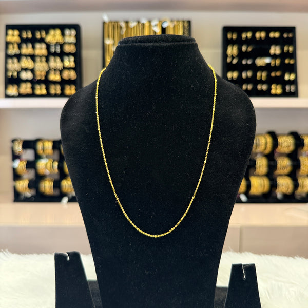 Gold Plain Chain
