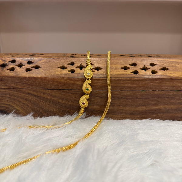 Gold Mugappu Chain Plain