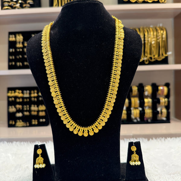Antique Gold Matte Long Haram
