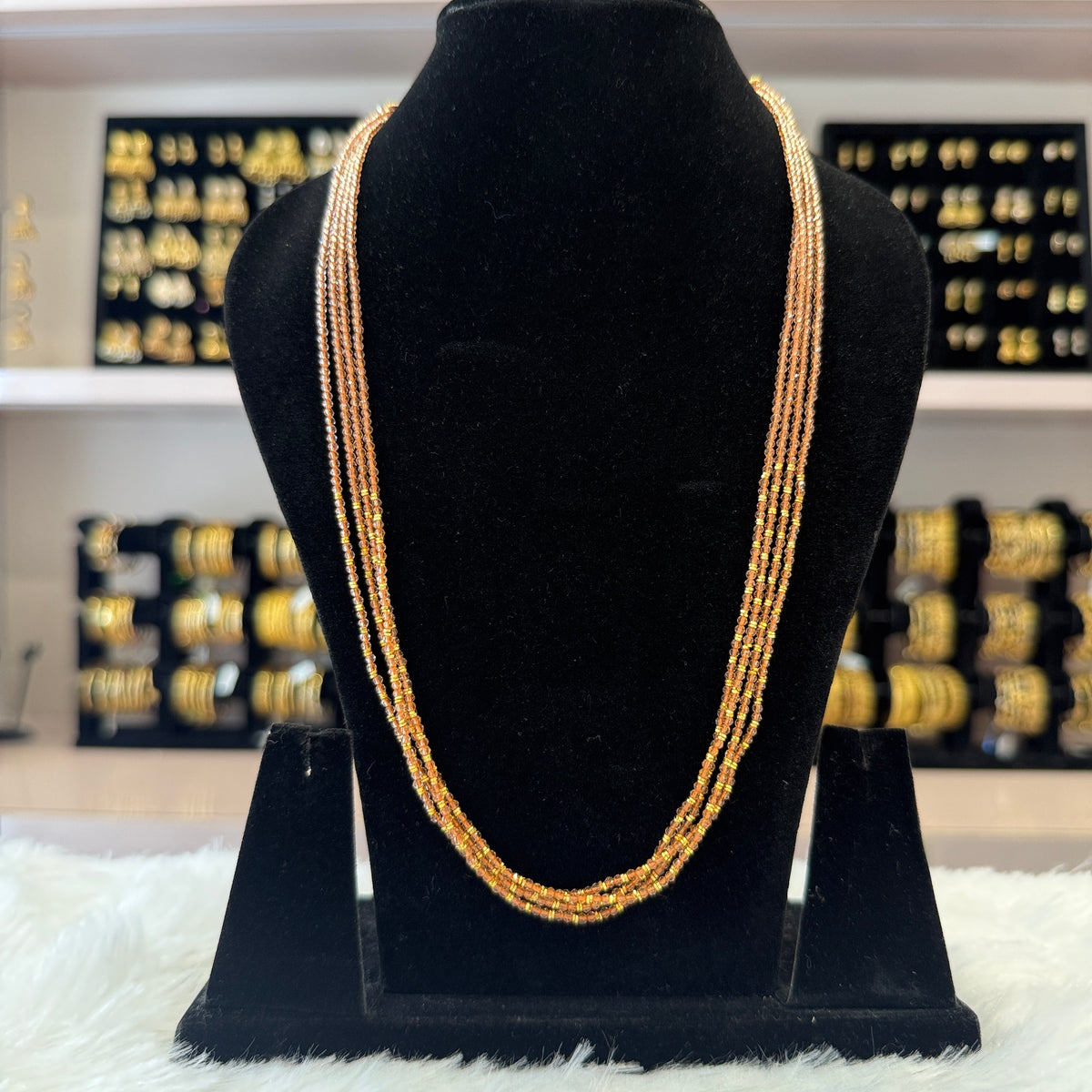 Gold Crystal Chain