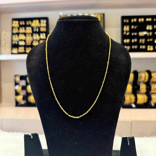 Gold Plain Chain