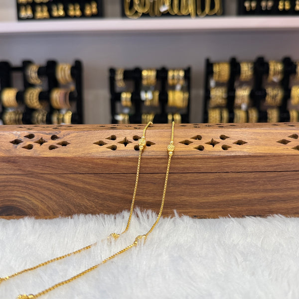 Gold Long Chain - Thin