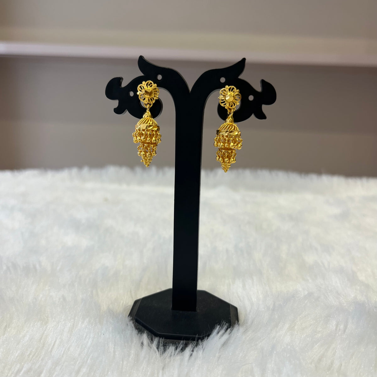 Gold Jhumka - JHG0074