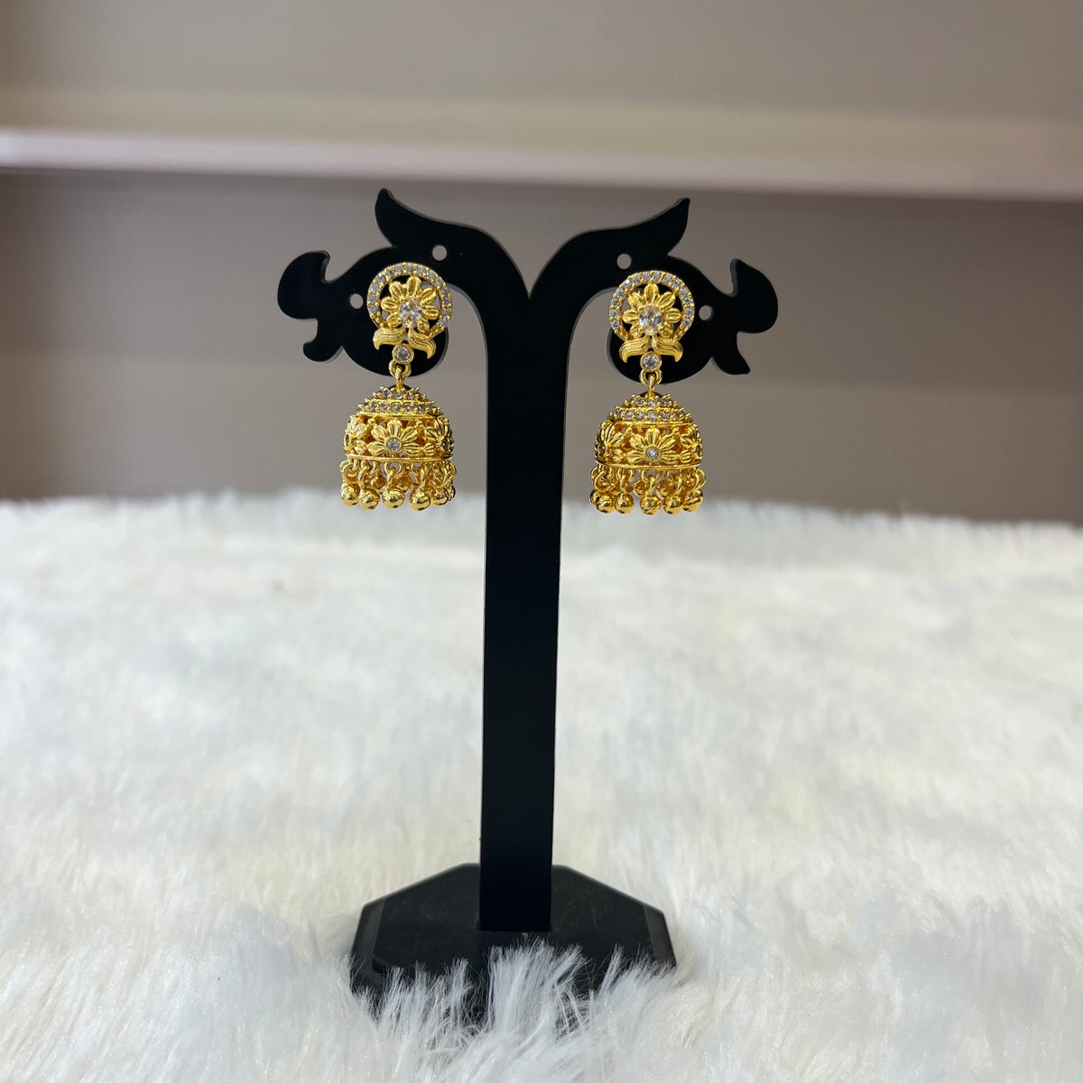 Gold Jhumka - JHG0087