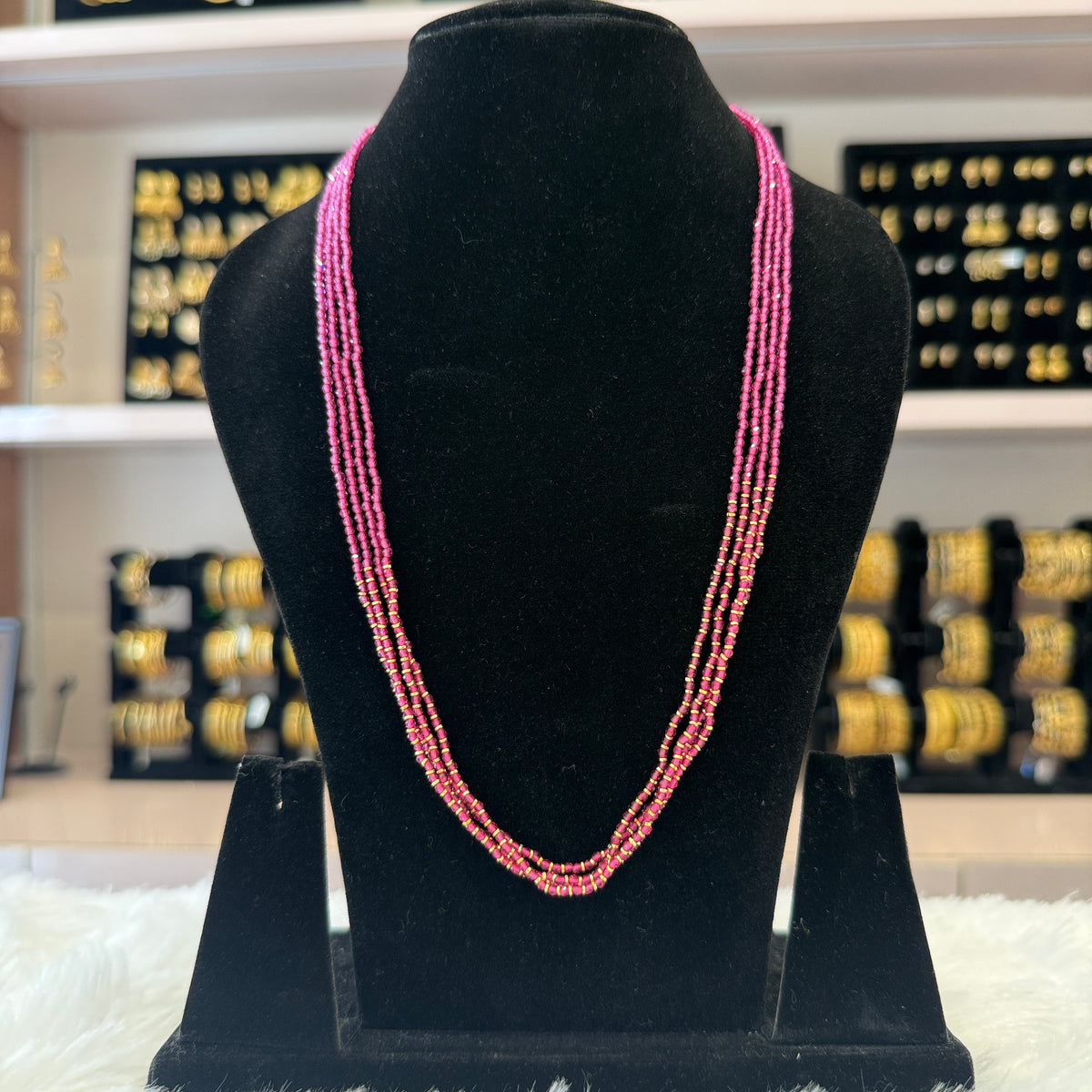 Gold Crystal Chain