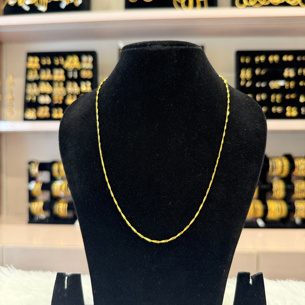 Gold Plain Chain