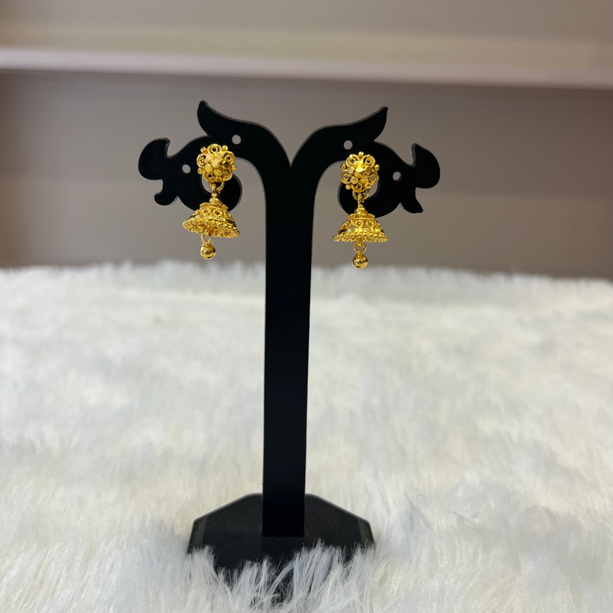 Gold Jhumka - JHG0080