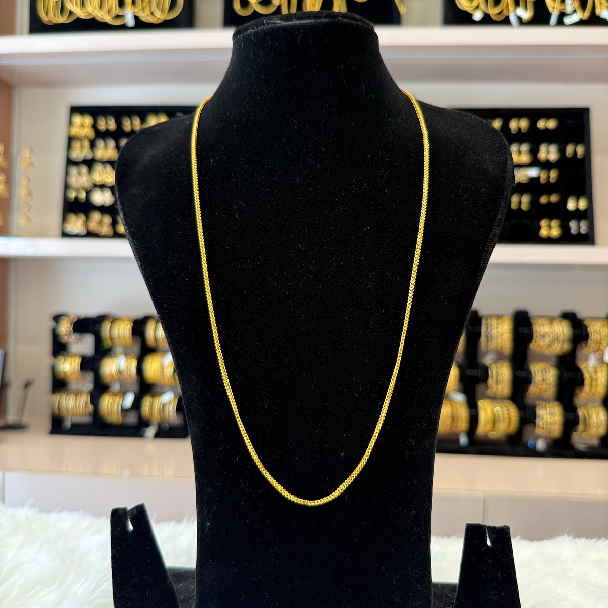Gold Long Chain - Thin