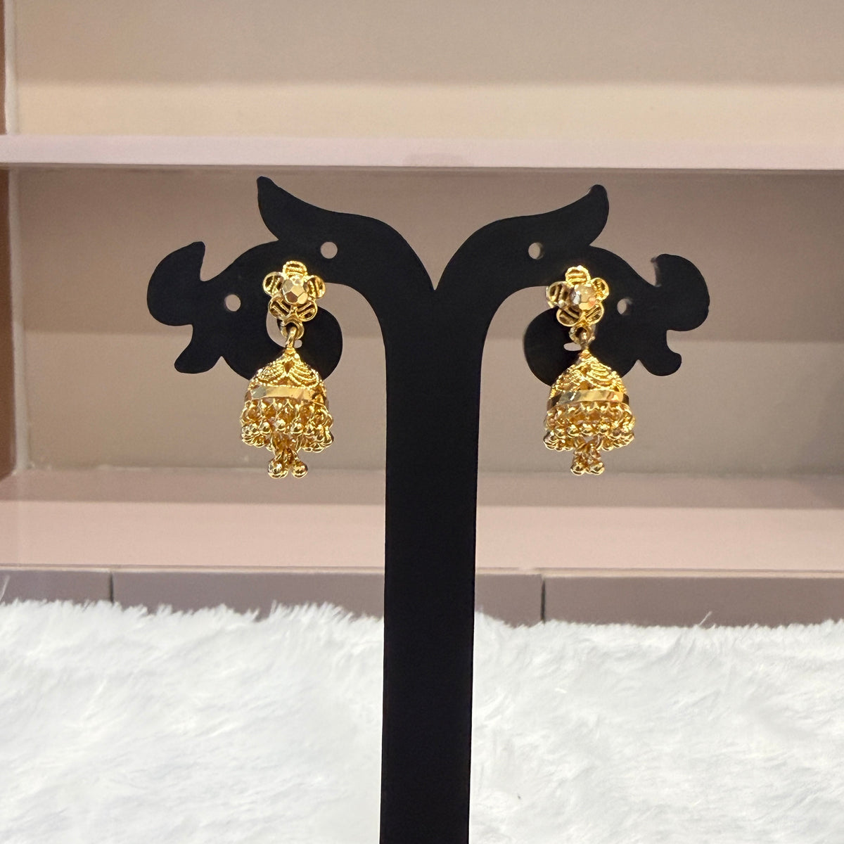 Gold Jhumka - JHG0027