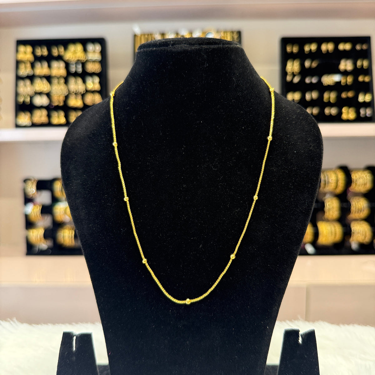 Gold Plain Chain
