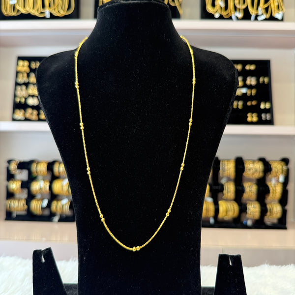 Gold Long Chain - Thin