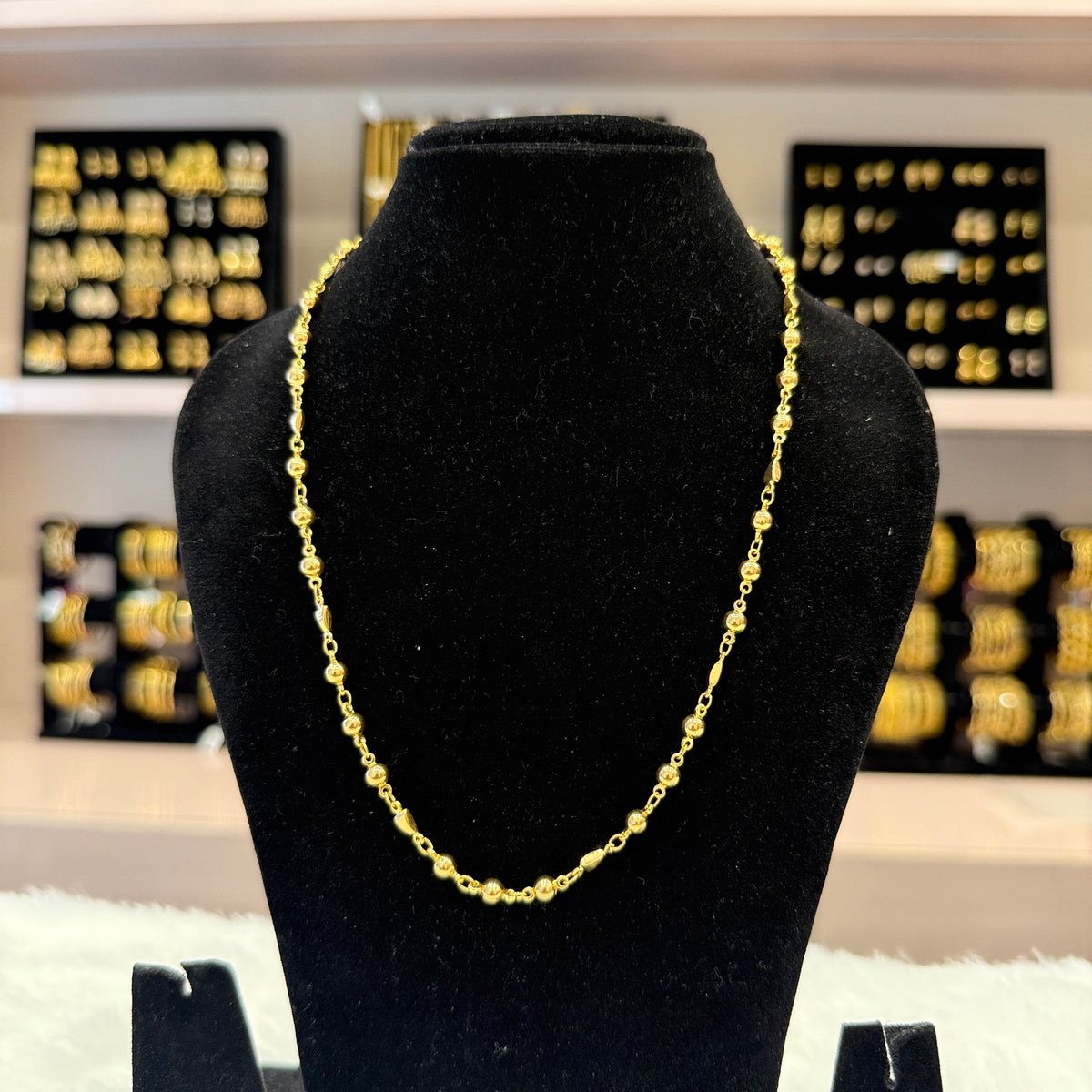 Gold Plain Chain