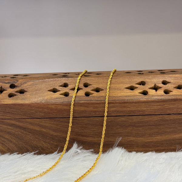 Gold Plain Chain - PCG0036