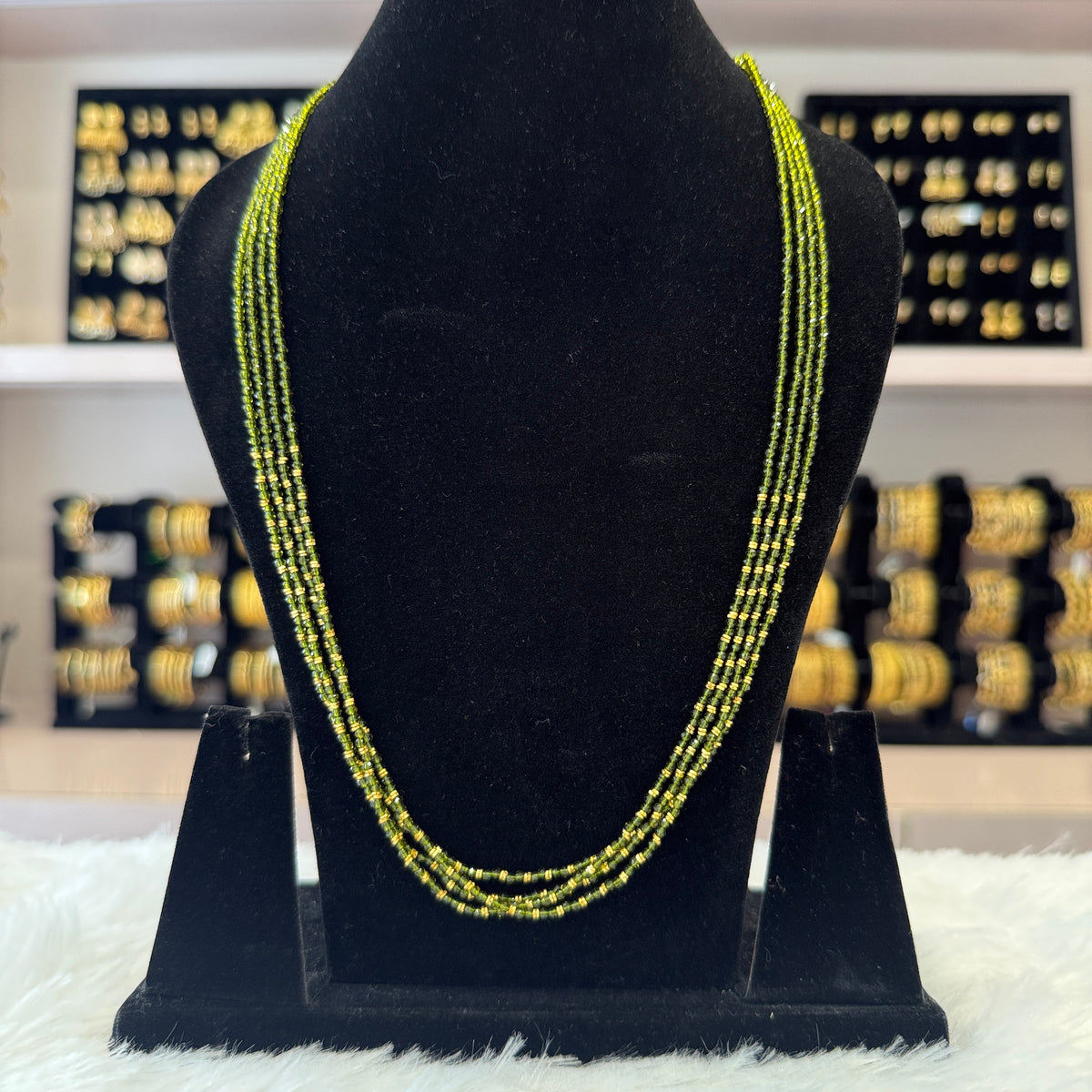 Gold Crystal Chain