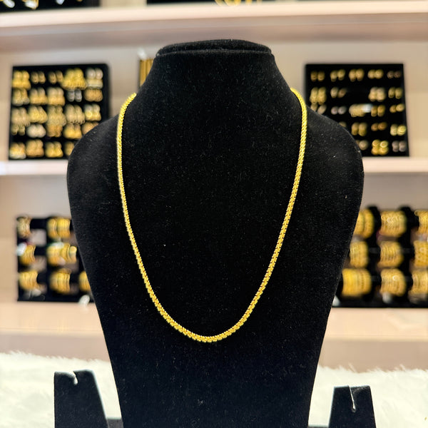 Gold Plain Chain