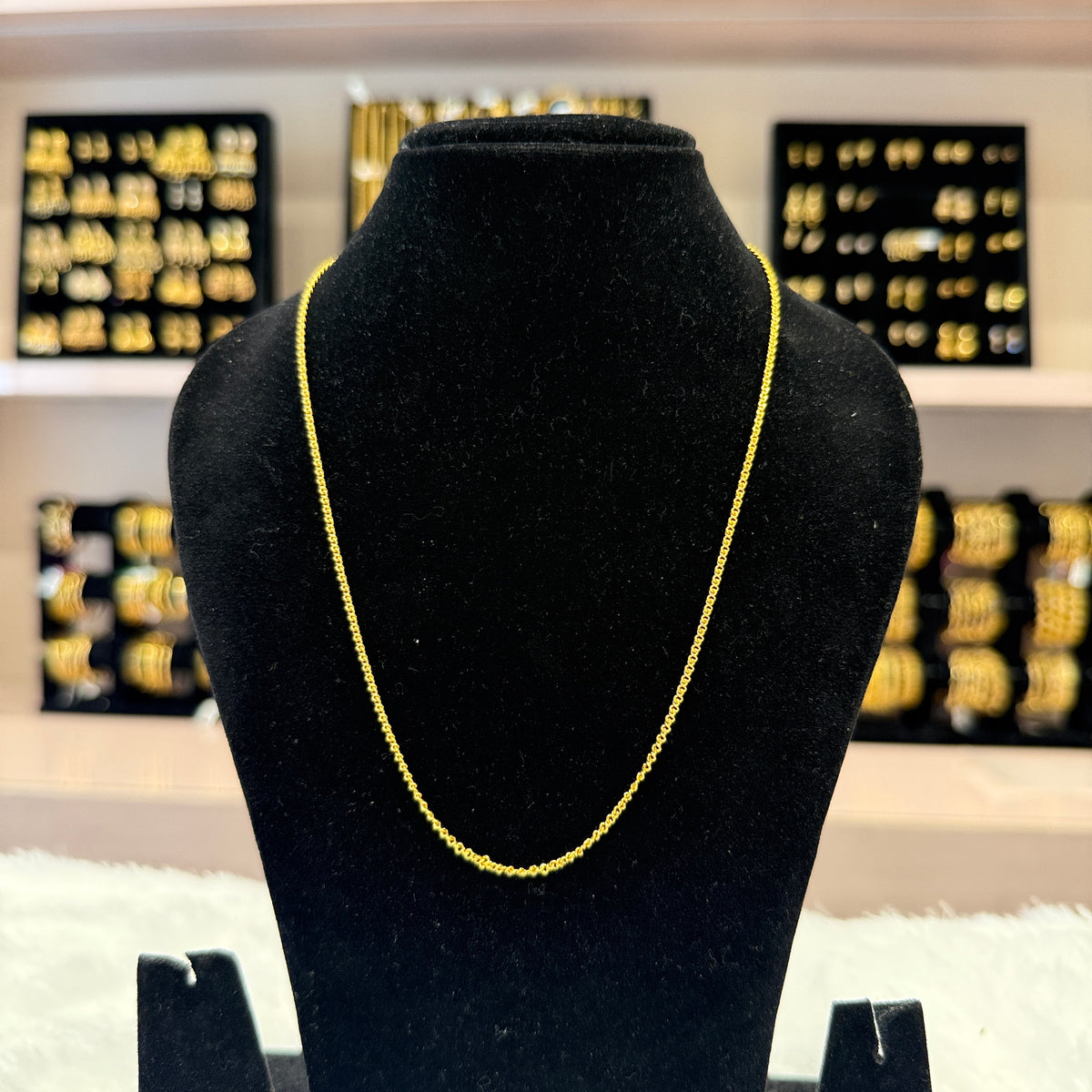 Gold Plain Chain