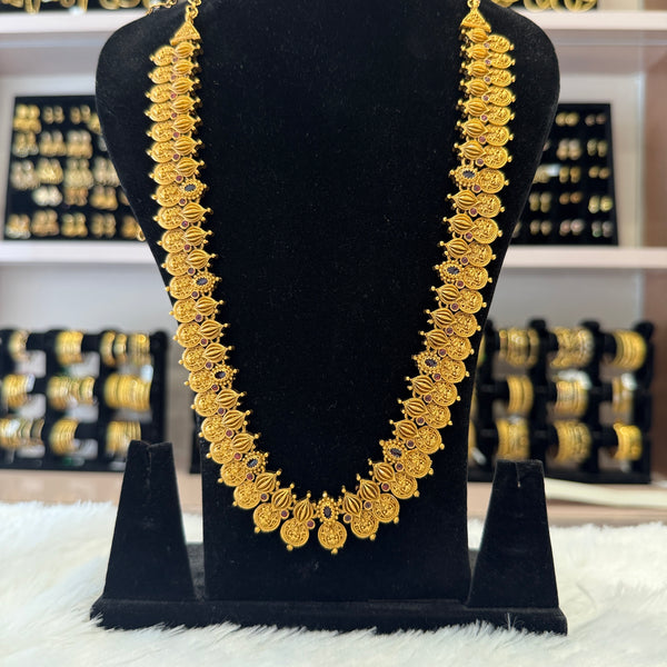 Antique Gold Matte Long Haram