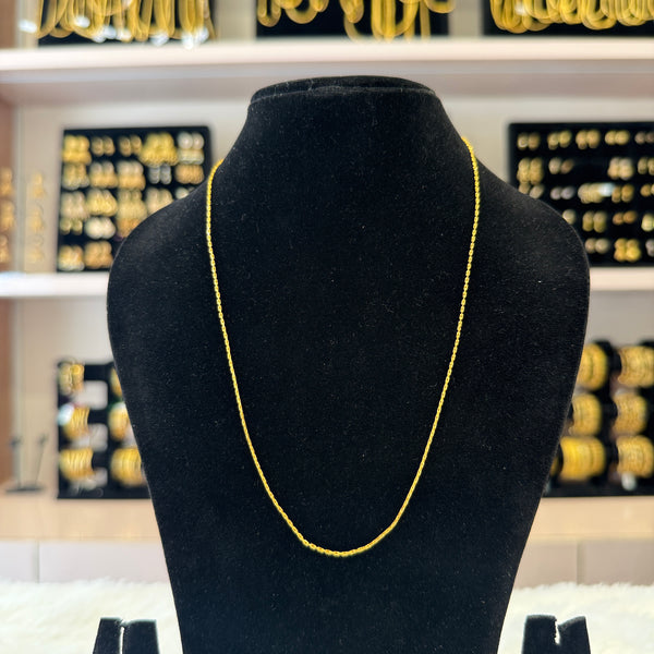 Gold Plain Chain