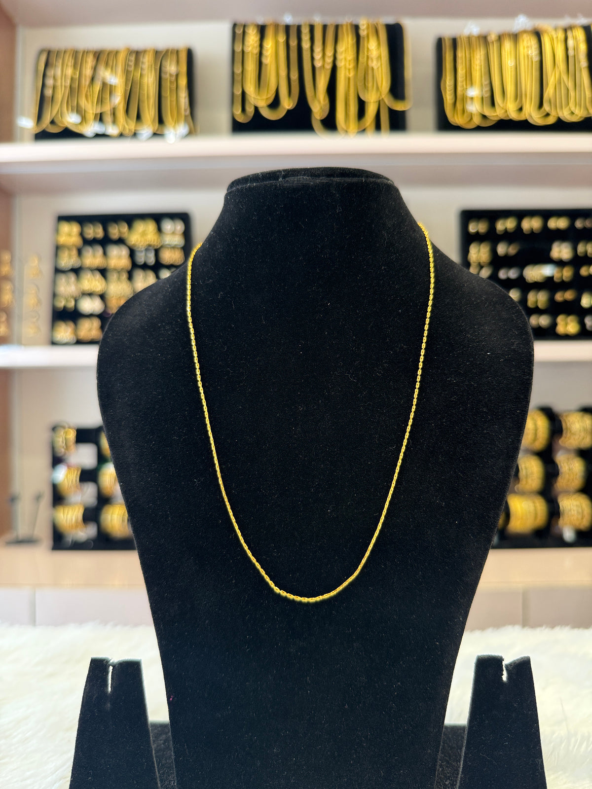 Gold Plain Chain
