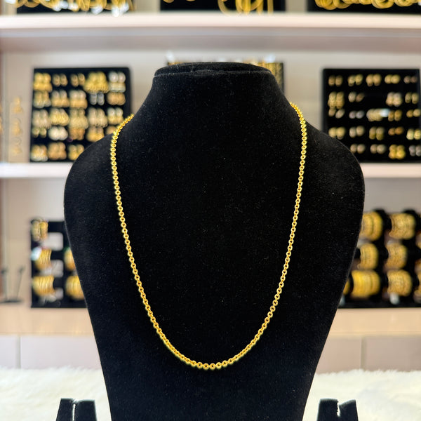 Gold Plain Chain