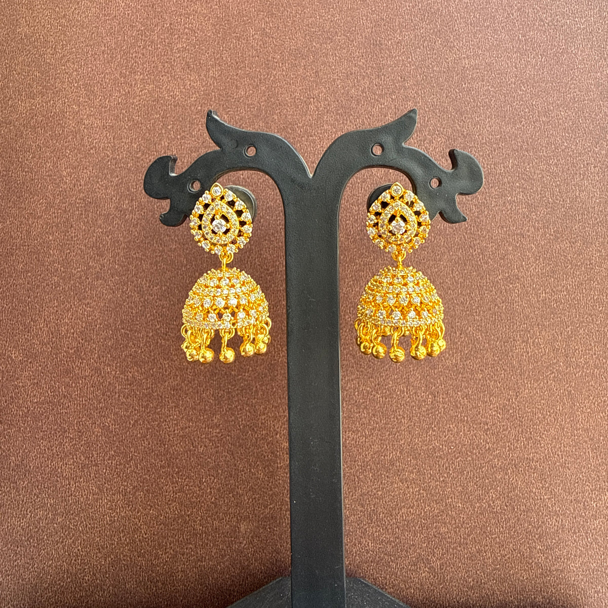 Gold Jhumka - JHG0051