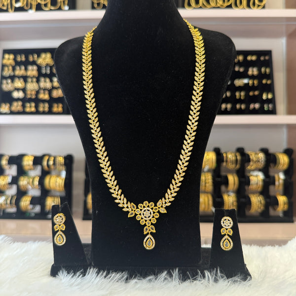 Antique Gold Matte Long Haram