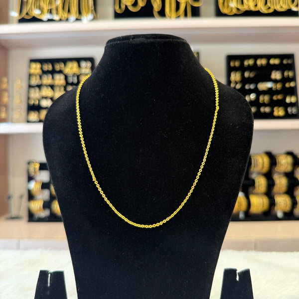 Gold Plain Chain