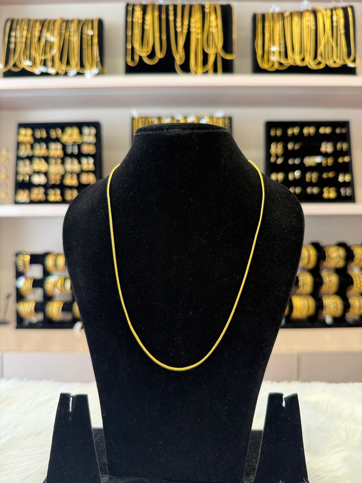 Gold Plain Chain