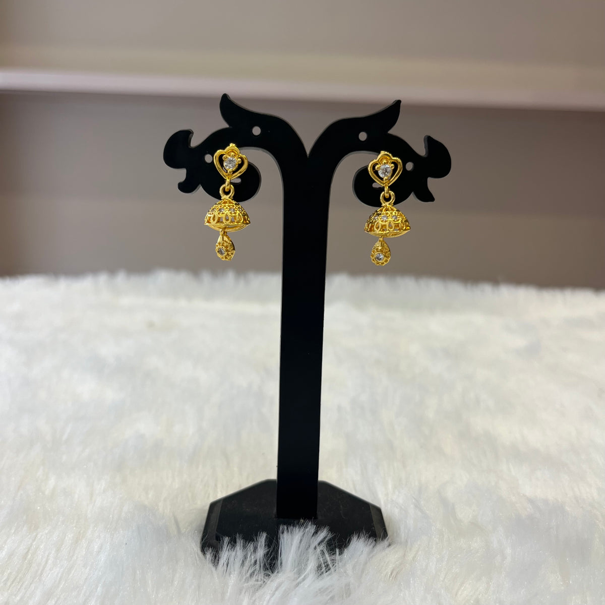 Gold Jhumka - JHG0086
