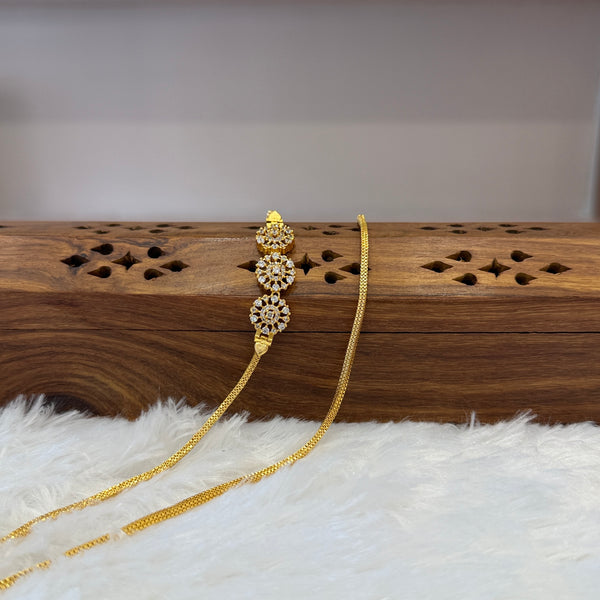 Gold Mugappu Chain Stone - MCS0091