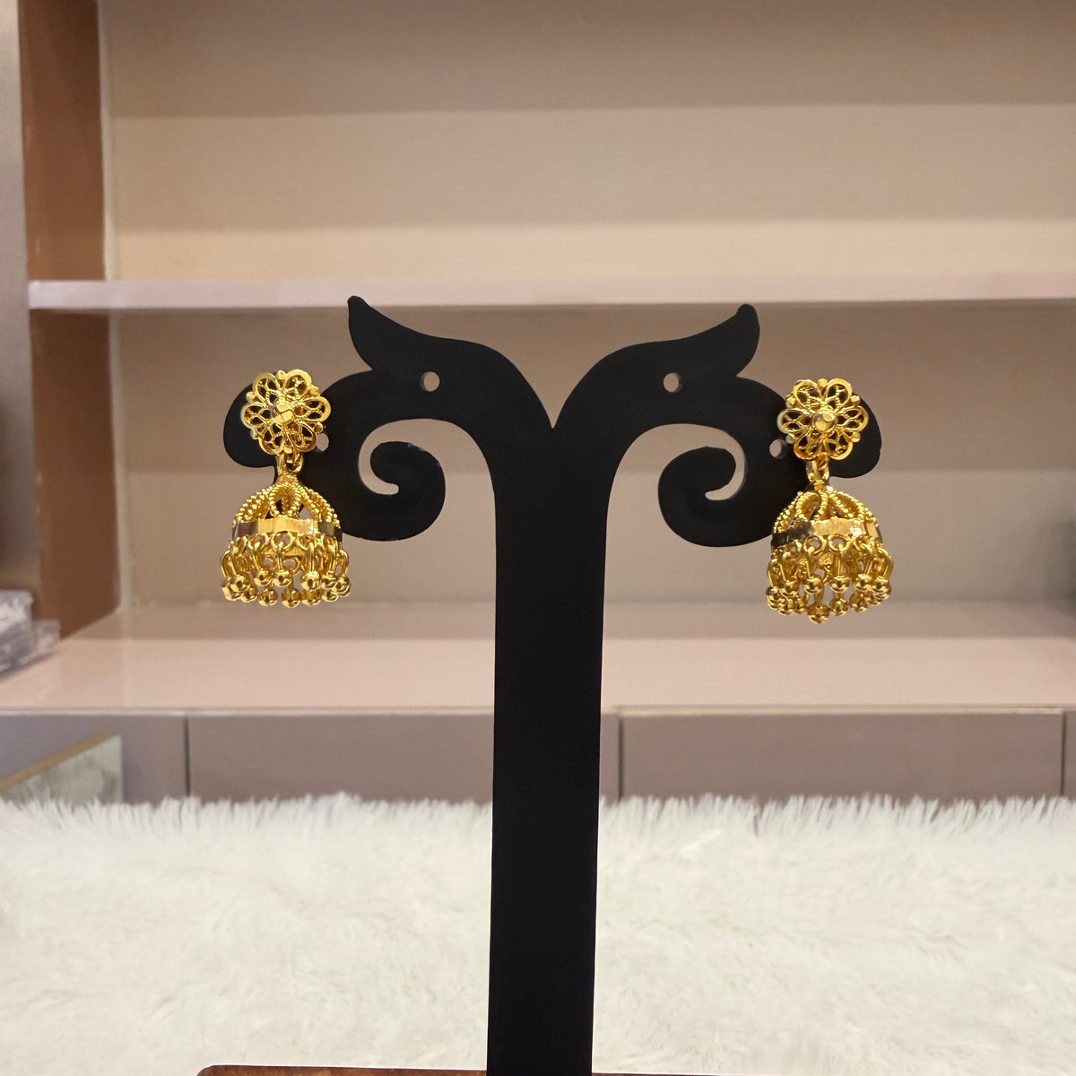 Gold Jhumka - JHG0064