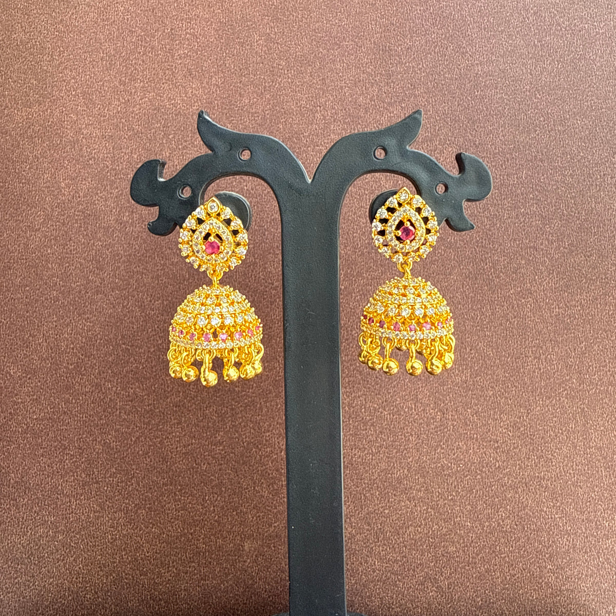 Gold Jhumka - JHG0053